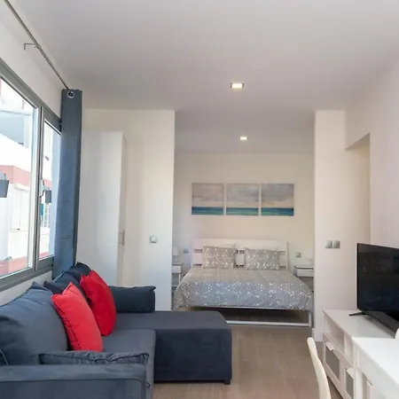 Estudio Con Balcon Playa Las Canteras Las Palmas Exterior photo